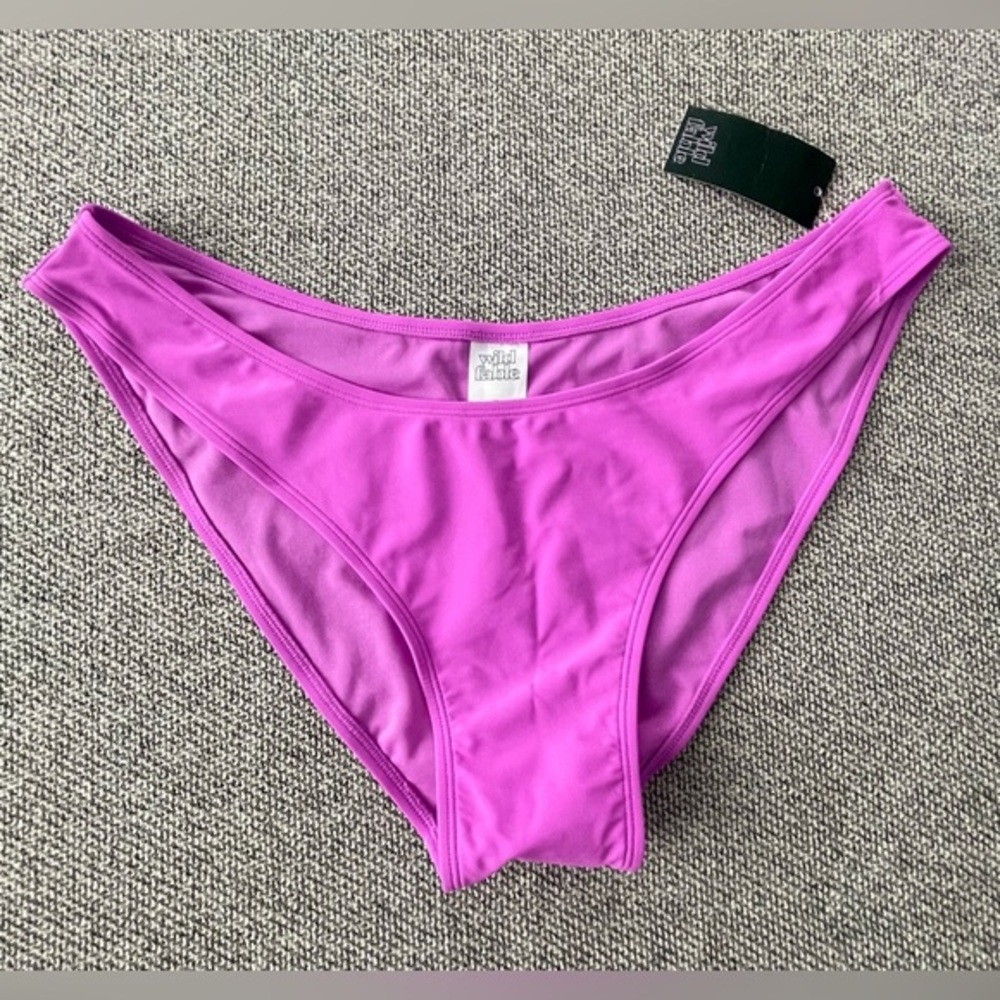 Wild Fable Purple Bikini Swimwear Classic Cut